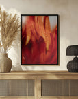 Plakat - Red Flowers 03 - Admen.dk