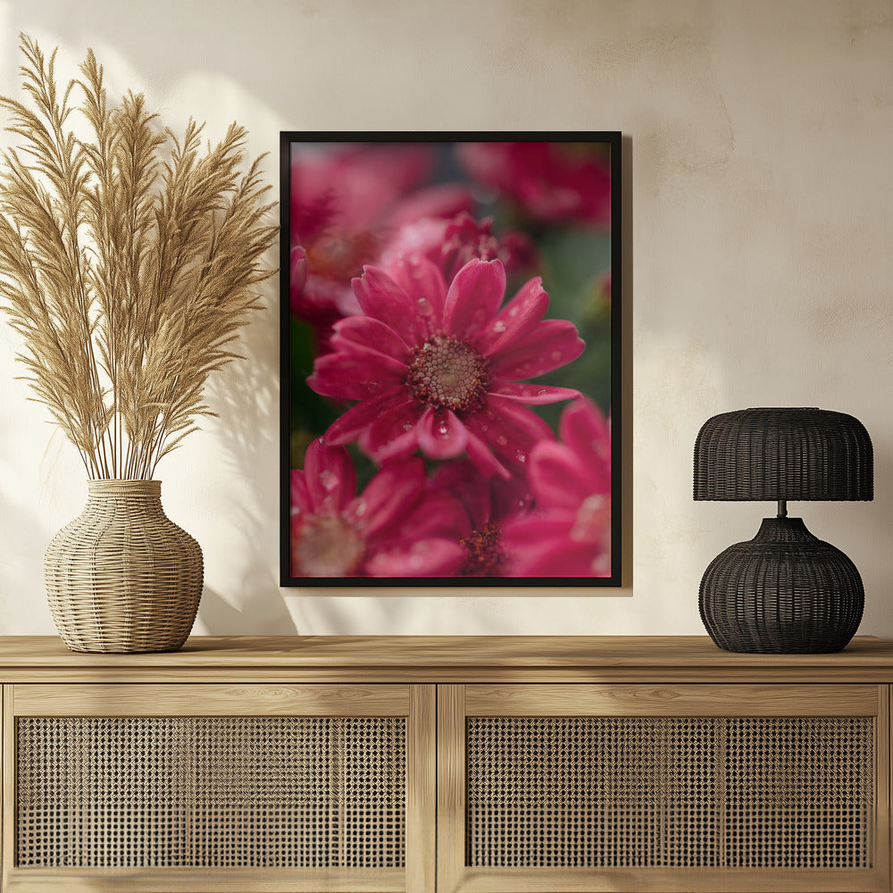 Plakat - Red Flowers 09 - Admen.dk