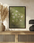 Plakat - White Flowers 01 - Admen.dk