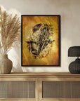 Plakat - Sepia Illustration 9