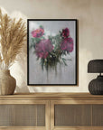 Plakat - Bouquet of Pink Roses
