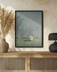 Plakat - Soccer Ball Goal