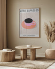Plakat - More Espresso Less Depresso - Admen.dk