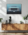Plakat - US classic car F150 Pickup truck 1978