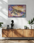 Poster - Space cosmic taxi
