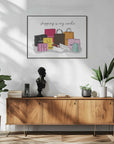 Plakat - Fashion Shopping Haul