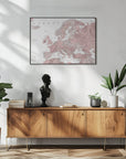 Poster - Piper detailed map of Europe