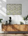 Plakat - Ananada watercolor botanical pattern