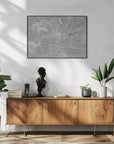 Plakat - Map of Winston Salem (NC, USA) in gray vintage style