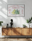 Poster - Christmas tree farm