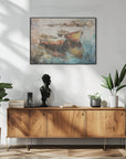 Plakat - Boats Sea Art Wallart