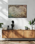 Plakat - World Map Art Illustration 10