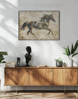 Plakat - Horse Vintage Art Illustration 03