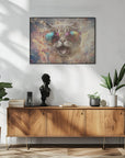 Plakat - Cat Animal Vintage Art Illustration Wallart 06