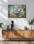 Poster - Cat Animal Vintage Art Illustration Wallart 11