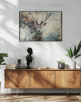 Plakat - Deer Animal Vintage Art Illustration Wallart 09