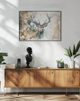 Plakat - Deer Animal Vintage Art Illustration Wallart 10