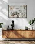 Poster - Elephant Animal Vintage Art Illustration Wallart 07
