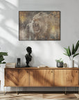 Poster - Lion Animal Vintage Art Illustration Wallart 10