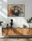 Poster - Monkey Animal Vintage Art Wallart 04