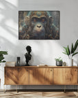 Plakat - Monkey Animal Vintage Art Illustration Wallart 05