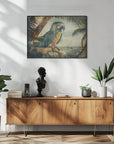Poster - Parrot Animal Vintage Art Illustration Wallart 03
