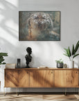 Plakat - Tiger Animal Vintage Art Illustration Wallart 14