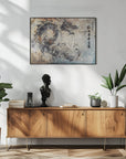 Plakat - Japan Ink Art Illustration Wallart 16