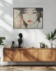 Plakat - Japan Ink Art Illustration Wallart 17