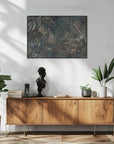 Poster - Jungle Leaves Art Illustration Wallart 07