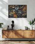Poster - Jungle Leaves Art Illustration Wallart 15
