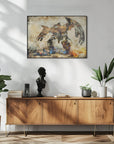 Plakat - Surreal Fable Abstract Art Illustration Wallart 095
