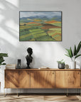 Plakat - Theodore patchwork landscape