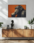 Plakat - Thinking Monkey
