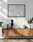 Plakat - So very sweet home (coloring page)