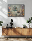 Plakat - Flower Floral Art Vintage Style 9