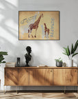 Plakat - Giraffes 90s 26