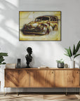 Plakat - Retro car Rusty