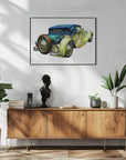 Poster - Classic Car 1931 Bugatti Royale Type 41 Cabriolet