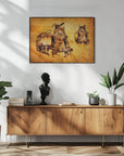 Poster - Sepia Illustration 10