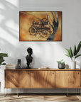 Poster - Sepia Illustration 46