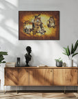 Poster - Sepia Illustration 56