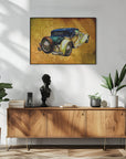 Poster - Classic Car - Sepia Illustration 84