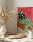 Plakat - Calm Woman Portrait - Admen.dk