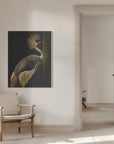 Canvas - Grey Crowned Crane - Admen.dk