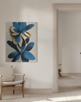 Canvas - Blue Nymphaea - Admen.dk