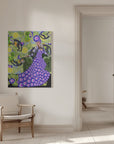 Canvas - Frida in the Garden - Admen.dk