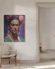 Canvas - Portrait Of Frida - Admen.dk