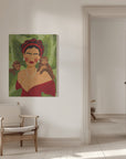Canvas - Frida and Monkeys - Admen.dk