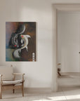 Canvas - Dark Koi - Admen.dk